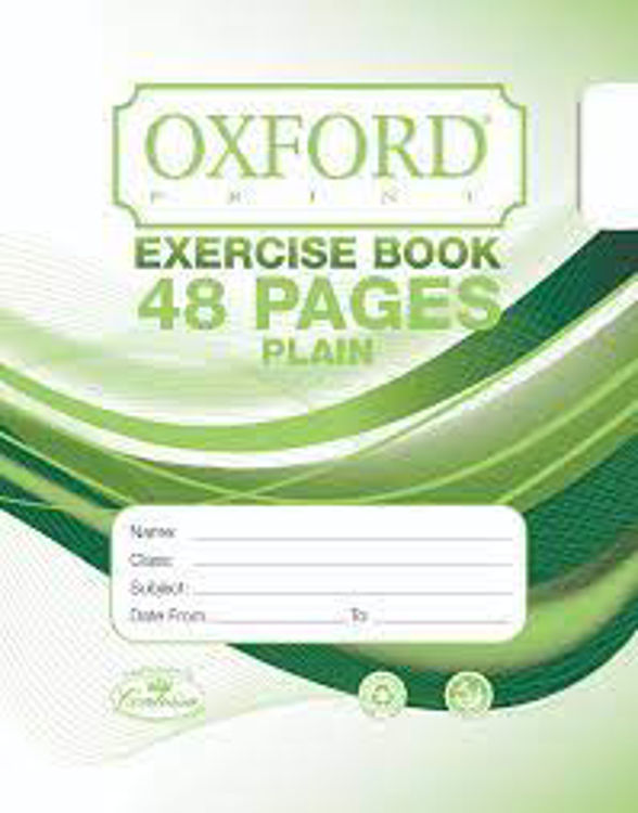 Picture of 0743-Exercise Book – Plain – (Oxford) 48 PGS PLAIN